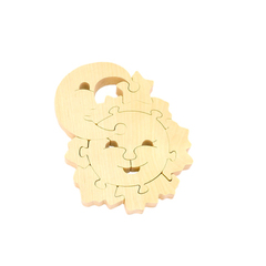 Развивающая игрушка"Cолнце и месяц"с красками