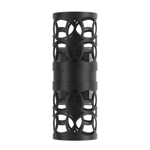 Уличный настенный светодиодный светильник Novotech 359537 STREET NT25 000 черный IP65 LED 2*5W 3000К 100-240V NETZ