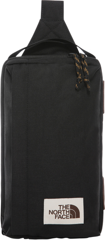 Картинка рюкзак однолямочный The North Face field bag Black Heather - 1
