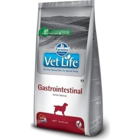 Farmina Vet Life Gastro Intestinal сухой корм для собак с желудочно-кишечными заболеваниями 2кг