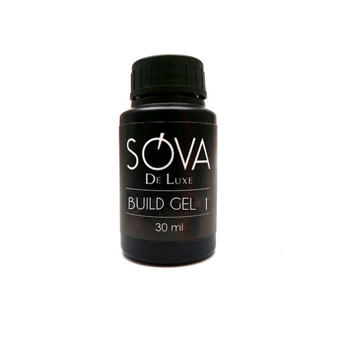 Sova De Luxe Build Gel #1 (прозрачный), 30 g