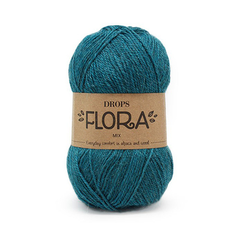 DROPS FLORA MIX (65% шерсть, 35% альпака, 50гр/210м)