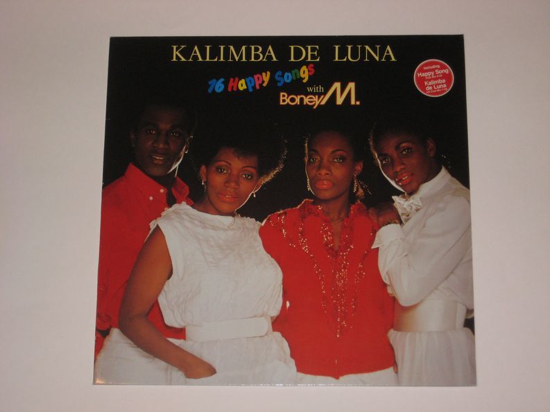 Калимба де луна песни. Boney m Kalimba de Luna 1984. Kalimba de Luna – 16 Happy Songs Boney m.. Виниловый альбом бонием Калиба де Луната. Обложки виниловых пластинок Бони м.