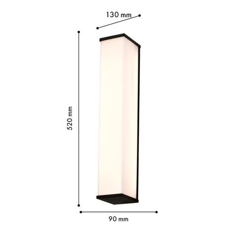 Уличный настенный светодиодный светильник Favourite Paolo 4395-1W