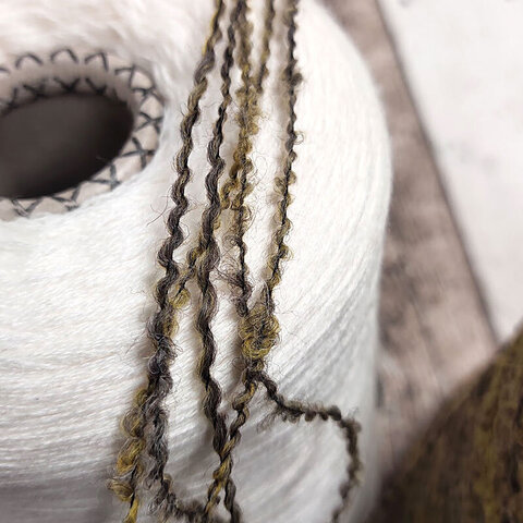 Букле-полушерсть ILARIA CALENZANO / COMO 350 желто-зеленый