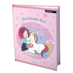 
          Дневник школьный Alingar, 1-11 кл., 48л., 7БЦ, ламинированный картон, поролон, глиттер,"Принцесса и пони"