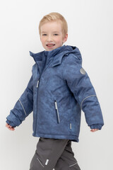 куртка  для мальчика  ВК 36102/н/1 ГР ( 92-122)