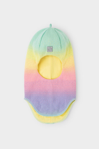 шапка  для девочки  КВ 20369/25/светлая мята,розовый