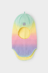 шапка  для девочки  КВ 20369/25/светлая мята,розовый