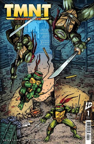 Teenage Mutant Ninja Turtles Journeys #1 (Cover B)