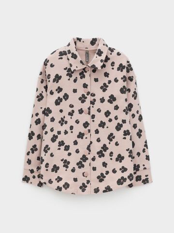 рубашка  для девочки  КР 302559/бежевый 1305 Н085 к613