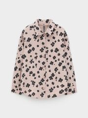 рубашка  для девочки  КР 302559/бежевый 1305 Н085 к613