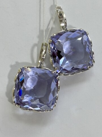 Ретро (серьги из серебра)