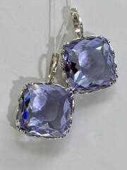 Ретро (серьги из серебра)