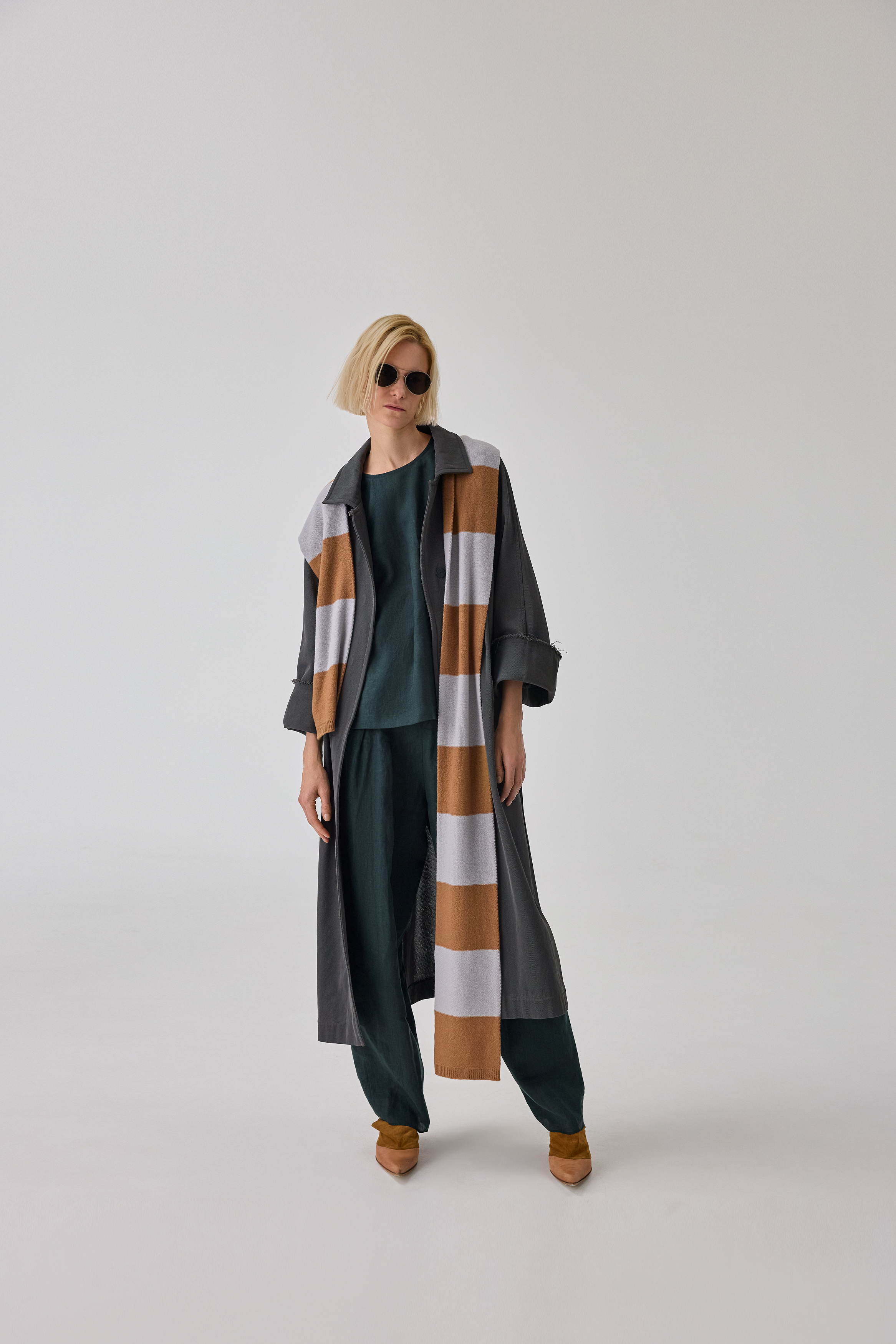 Шарф шнурок №2