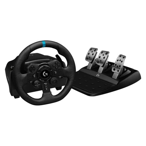 Игровой руль Logitech G923 Racing Wheel and Pedals - PC/PS - BLACK - USB - UK