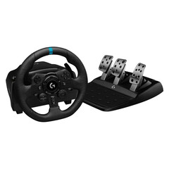Игровой руль Logitech G923 Racing Wheel and Pedals - PC/PS - BLACK - USB - UK
