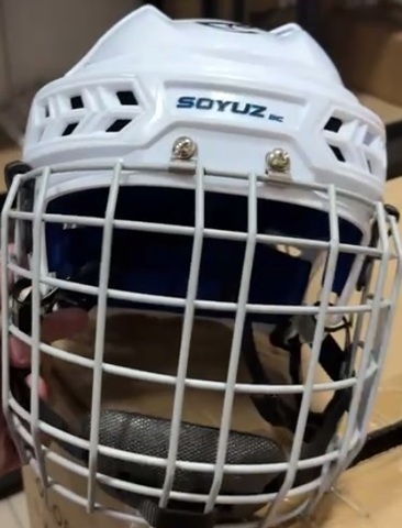 Шлем с маской SOYUZ SL1 JR S белый