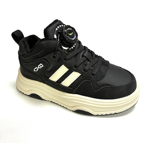 Капика кроссовки утепленные текс (черный) 31-35   731215у-1