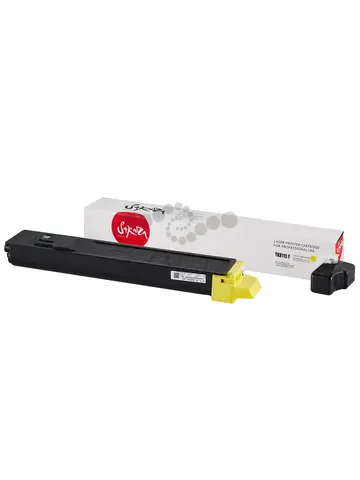 Картридж Sakura TK8115Y (1T02P3ANL0) для Kyocera Mita M8124cidn/M8130cidn, желтый, 6000 к.