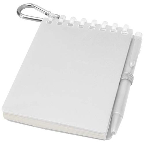 Lig Mini набор из блокнота в мягкой обложке из переработанного пластика и шариковой ручки (синие чернила)