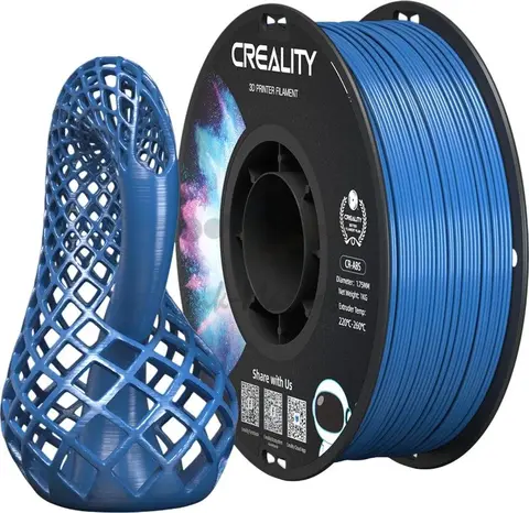 Катушка CR-ABS пластика Creality 1,75 мм 1кг для 3D принтеров, голубой