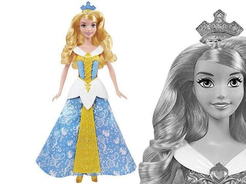 Кукла Принцесса в платье со сменными юбками Disney Princess в ассортименте