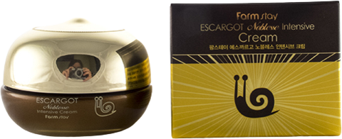 Farmstay Escargot Noblesse Intensive Cream Крем интенсивно восстанавливающий против морщин с экстрактом королевской улитки, 50 г
