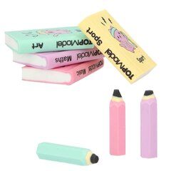 Pozan \ Ластик TOPModel Eraser Set Mini School Books & Pencils