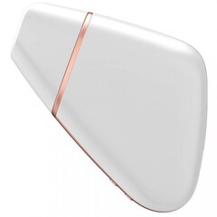 Вакуумный клиторальный стимулятор с вибрацией Satisfyer Love triangle white