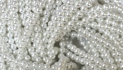 Бусины на леске 10 мм, 1 нить~94 шт-60 см