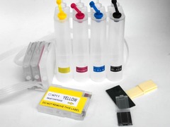 СНПЧ HP T520 (#711) для HP Designjet T120, T520. С чипами. Без демпферов.