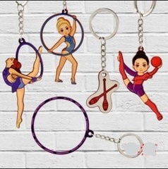 Брелок  гимнастка с мячом (VERBA SPORT)