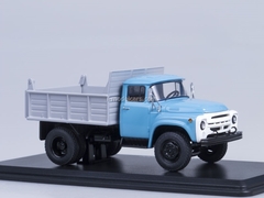 ZIL-MMZ-4502 tipper early grille metal body blue-gray Start Scale Models (SSM) 1:43