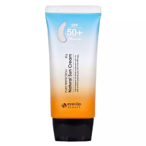 Крем для лица солнцезащитный EYENLIP SPF 50+ PA+++ Pure Natural Sun Cream, 50 мл