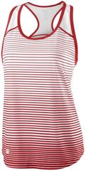 Топ теннисный Wilson Team Striped Tank - wilson red/white