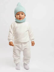 Комплект из капитония свитшот и джоггеры (экрю)