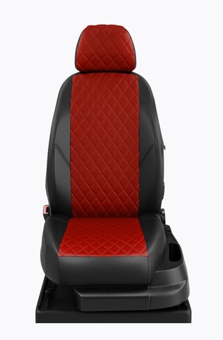 Авточехлы для Toyota Matrix 1 с 2001-2009г. хэтчбек Задние спинка и сиденье 40 на 60, 4 подголовника