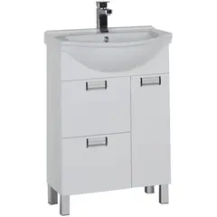 Aquanet 172683 Компл.2 - Тумба Сити 60.003 бел. (172683) фото