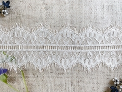 Кружево Французское, ш. 10 см, белый