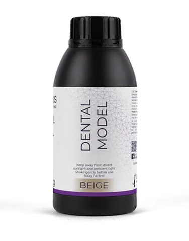 Фотополимерная смола HARZ Labs Dental Model Beige, бежевый (0,5 кг)