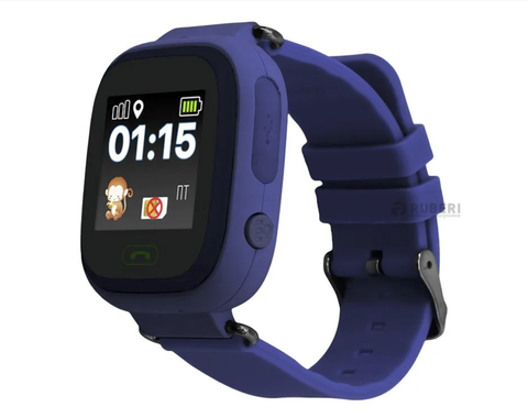 Умные часы для детей Smart Watch Q80(Q90) c GPS (dark blue) тёмно-синие