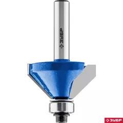 ЗУБР 34.9 x 16 мм, фреза кромочная калевочная (фасочная) №9,Профессионал(28711-34.9)