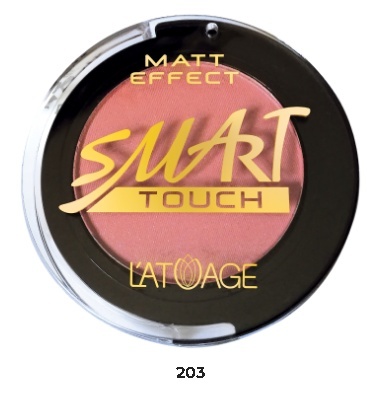 L’atuage Румяна компактные SMART TOUCH №203 розово-лососевый