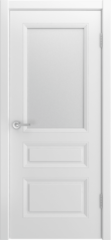 Купить Межкомнатная дверь эмаль Belini 555 белая остеклённая 1