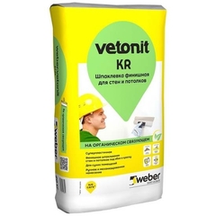 Шпатлевка Ветонит Weber Vetonit KR 20 кг