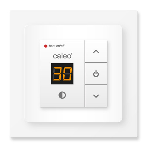 Терморегулятор CALEO 720 с адаптерами. Цвет: белый