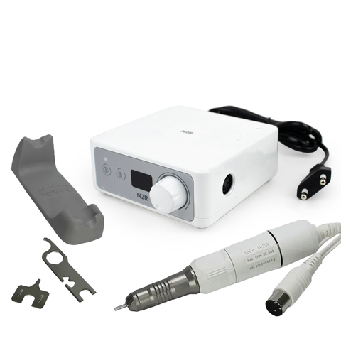 Аппарат для маникюра/педикюра Marathon N2R/SH20N серебристый/белый без педали