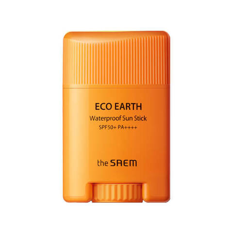 The Saem Eco Earth Waterproof Sun Stick SPF50+ PA++++ водостойкий солнцезащитный стик