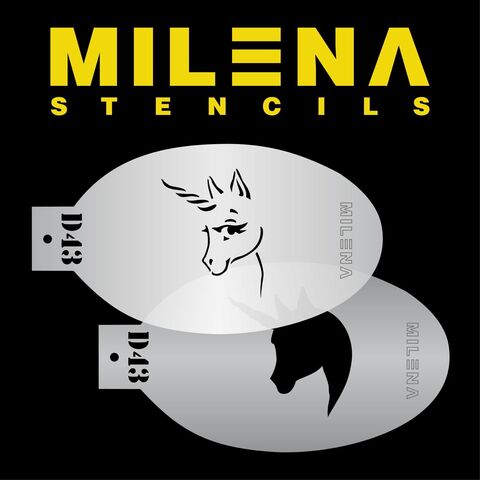 Трафарет Milena D43